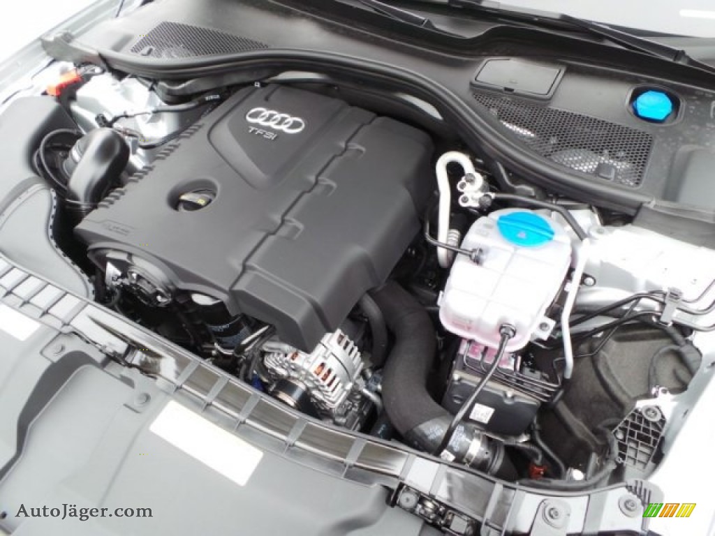 2015 A6 2.0T Premium Plus Sedan - Ice Silver Metallic / Titanium Gray photo #35