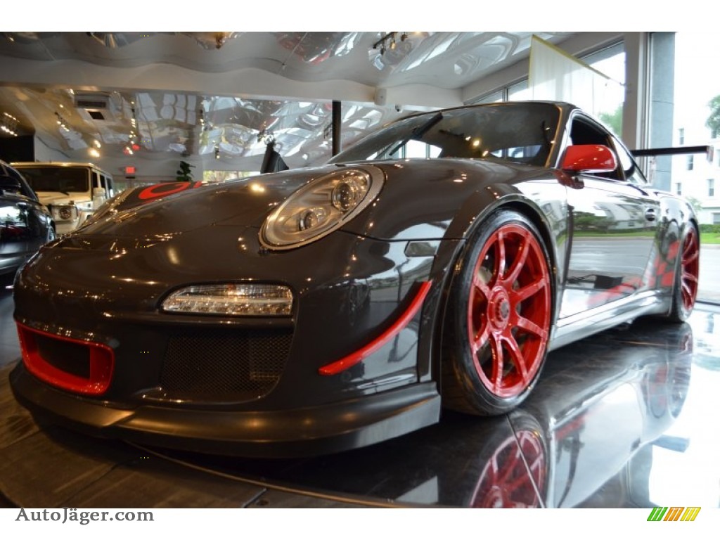 Grey Black/Guards Red / Black w/Alcantara Porsche 911 GMG WC-RS 4.0