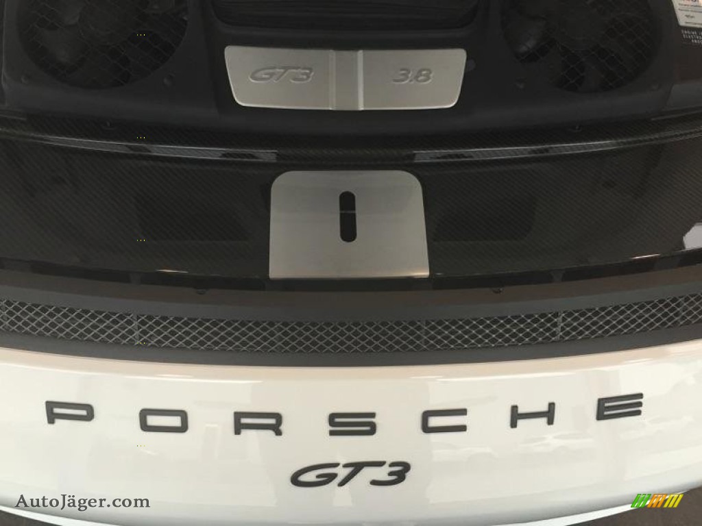 2014 911 GT3 - White / Black photo #13