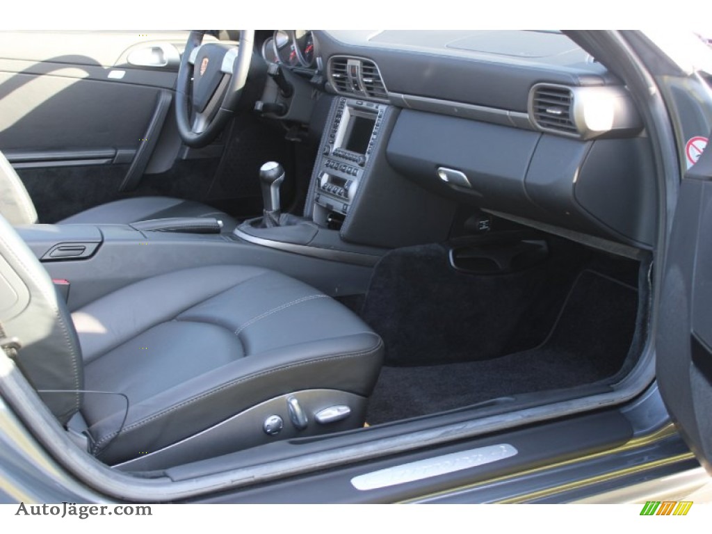 2006 911 Carrera 4 Cabriolet - Meteor Grey Metallic / Black photo #7